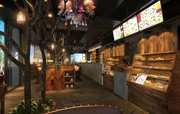 漫咖啡厅设计 广渠路店