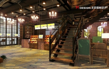 鹤壁卡米欧咖啡厅设计