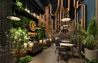 内蒙古 U°咖啡（一店）设计