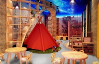 隐逸水镇·大堂设计/儿童DIY设计