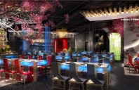 鲜洋城骨汤火锅店设计