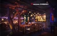 炙青春徒手烧烤店设计