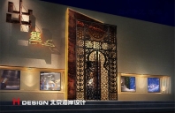 出塞烧烤餐厅设计案例