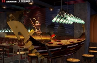 马戏团主题餐厅空间设计