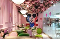 花巢主题火锅店软装设计