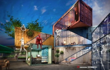 蜂巢商业体导视系统设计