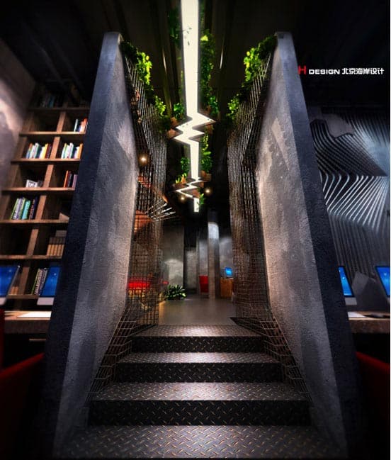 天津震·网咖，动感十足的网咖空间