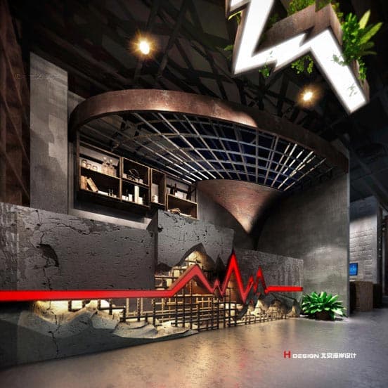 天津震·网咖，动感十足的网咖空间