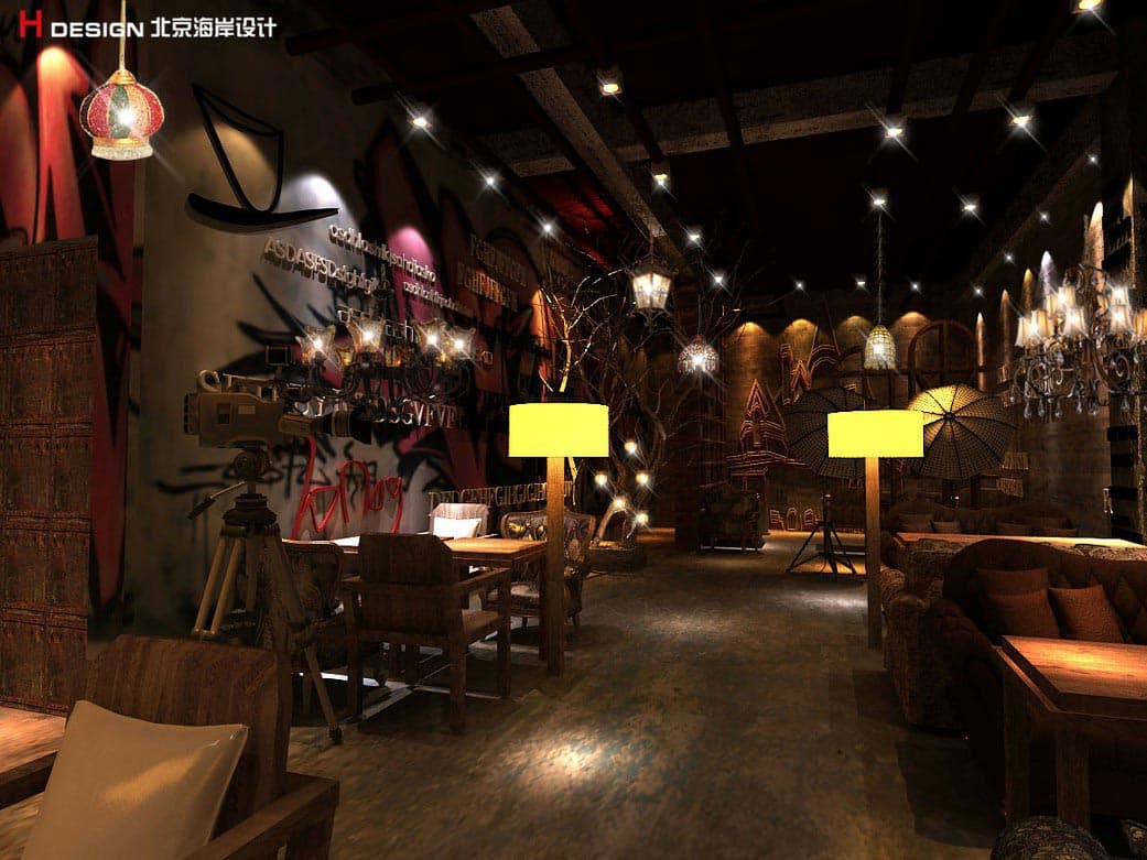 河南商丘杏记甜点咖啡店设计