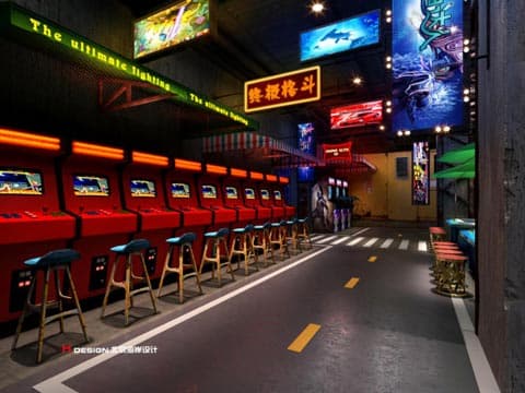 十三街区电玩城设计
