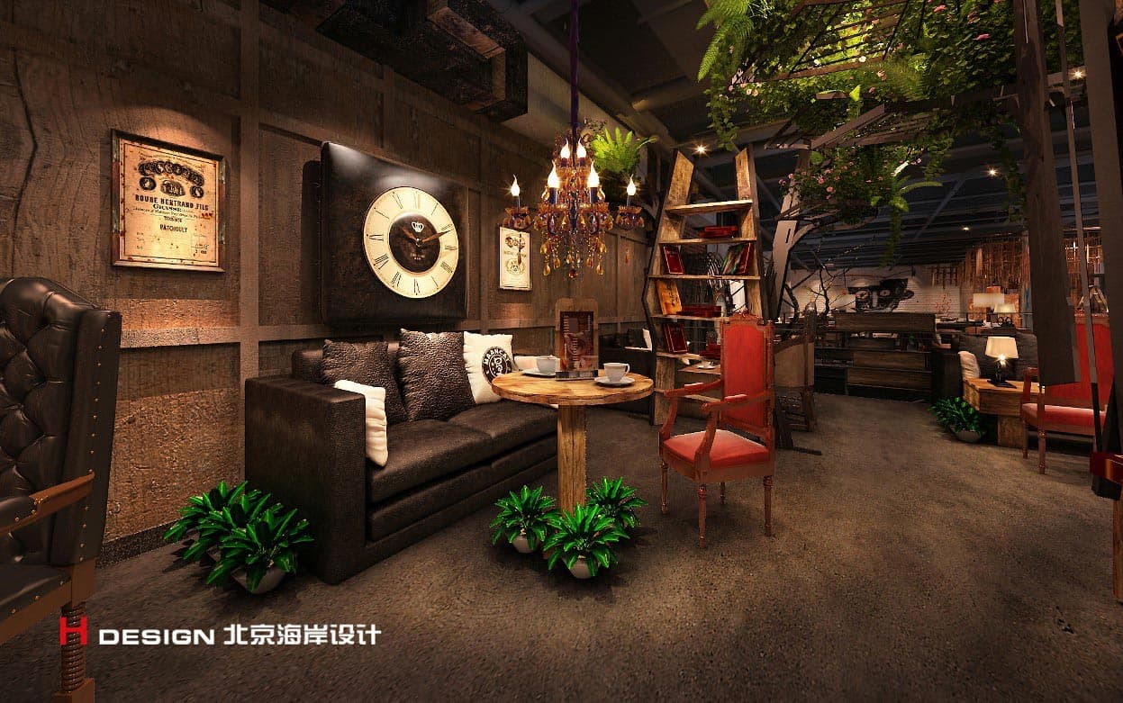 北京漫猫咖啡厅设计