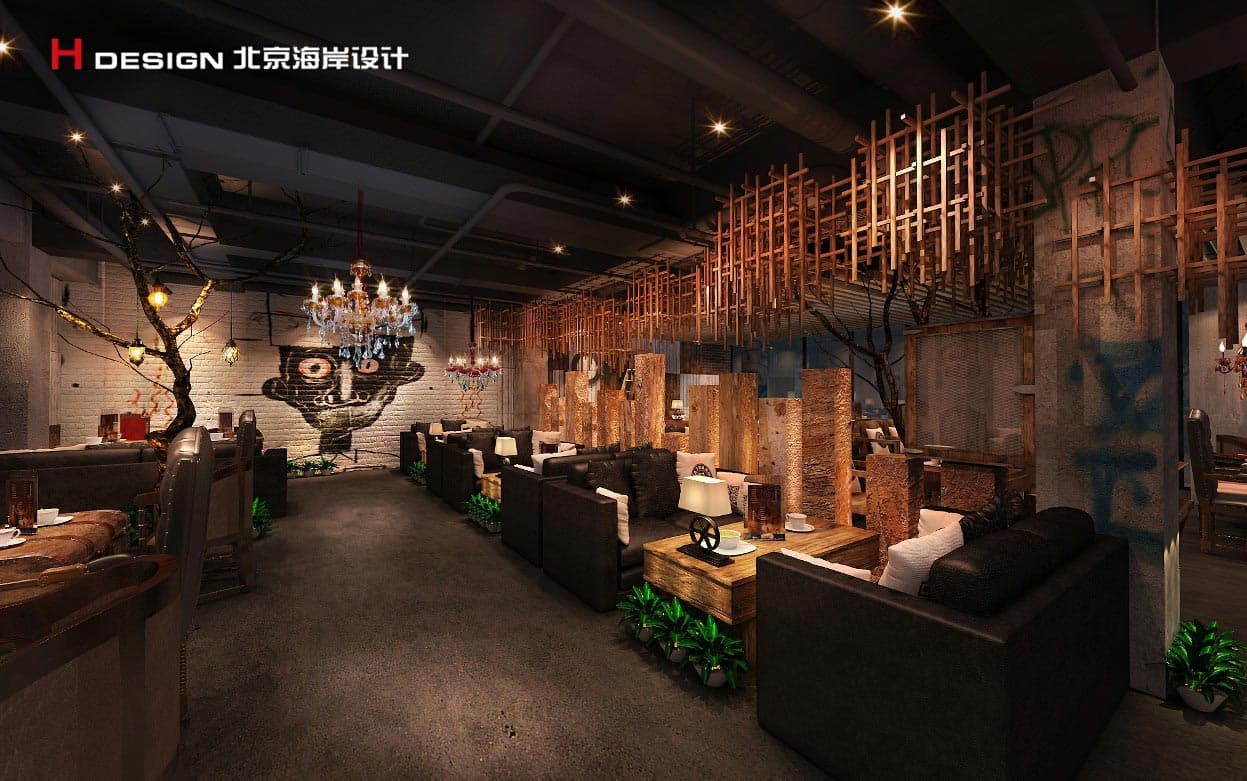 北京漫猫咖啡厅设计