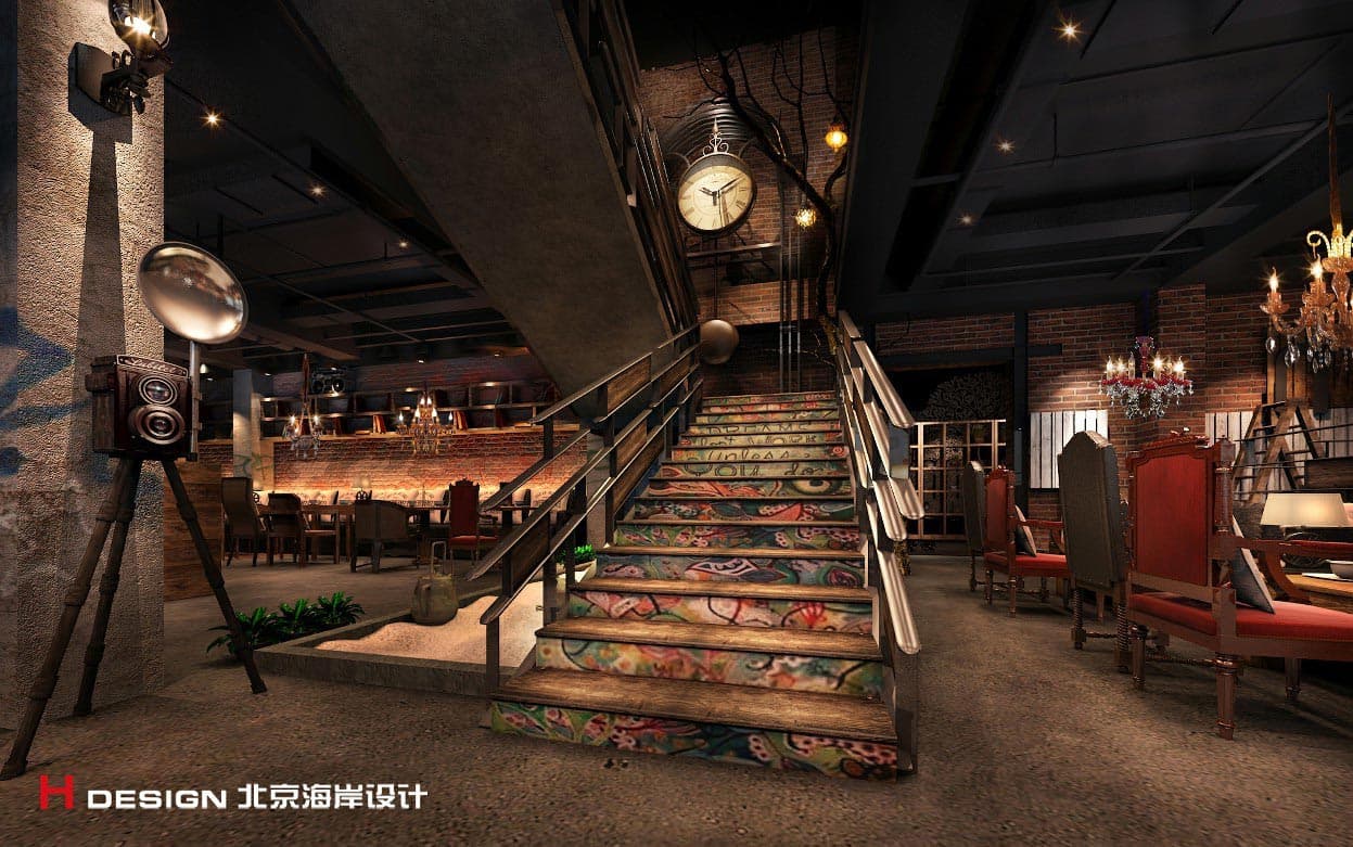 北京漫猫咖啡厅设计