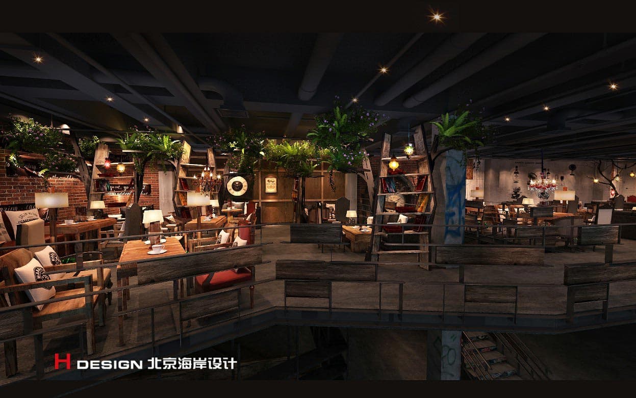 北京漫猫咖啡厅设计