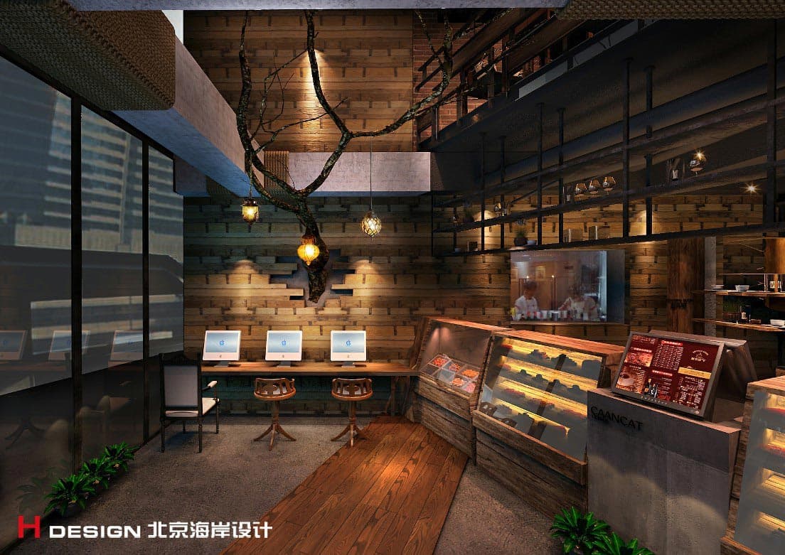 北京漫猫咖啡厅设计