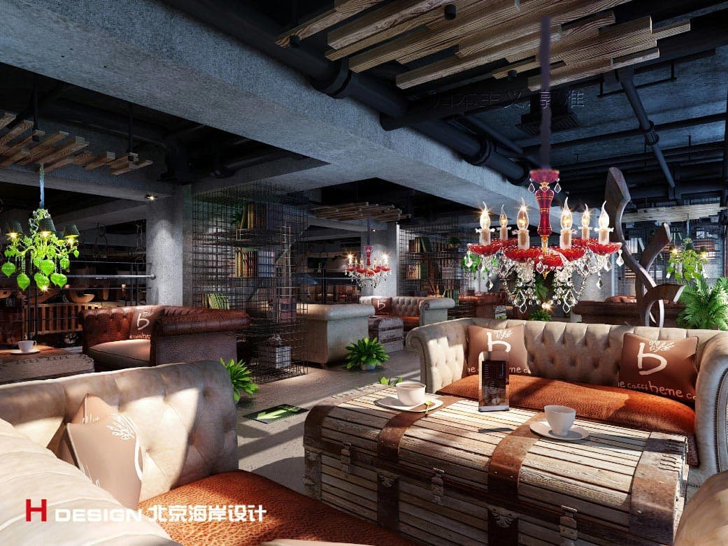 北京咖啡陪你凯泰店设计 北京咖啡陪你凯泰店设计