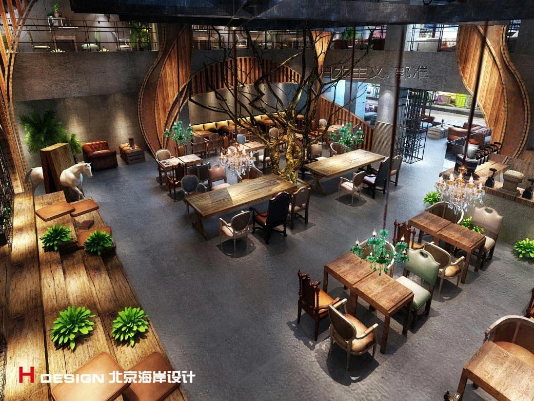 北京咖啡陪你凯泰店设计 北京咖啡陪你凯泰店设计