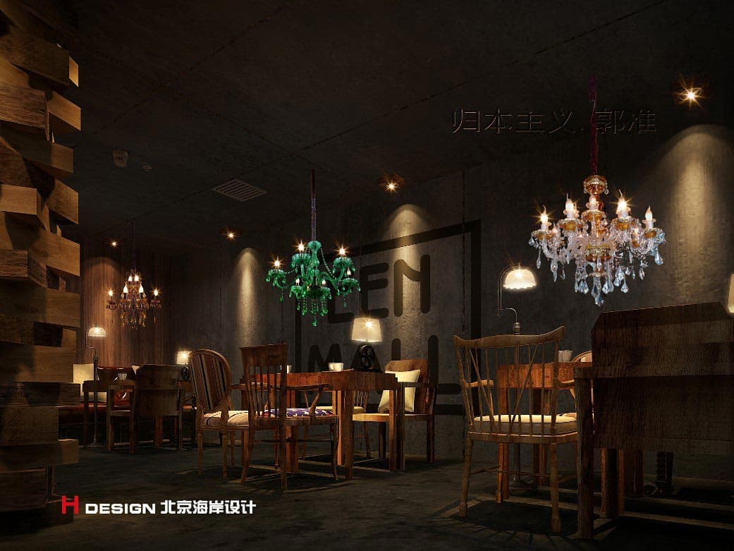 北京咖啡陪你悠唐店设计 北京咖啡陪你悠唐店设计