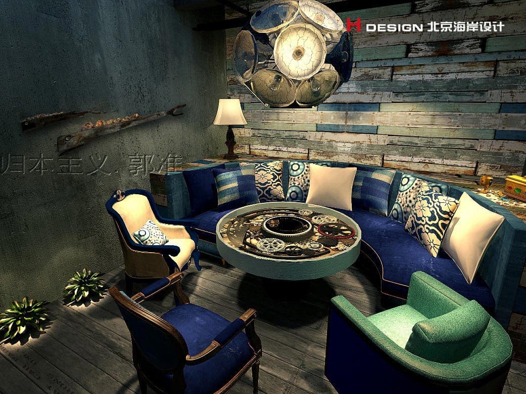 河南盜味羊火锅店设计